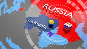 As Missiles Strike Ukraine, Bitcoin drops by 9%.